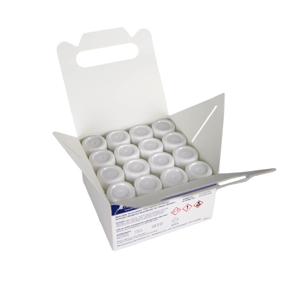 20 mL Prefilled Formalin, open